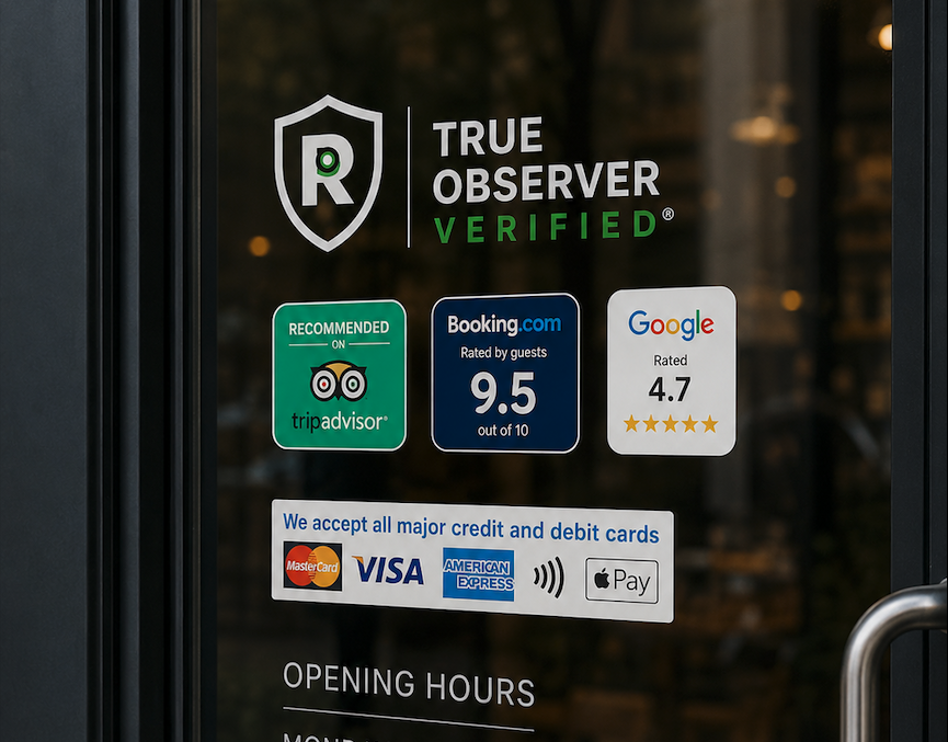 Example of a verified business