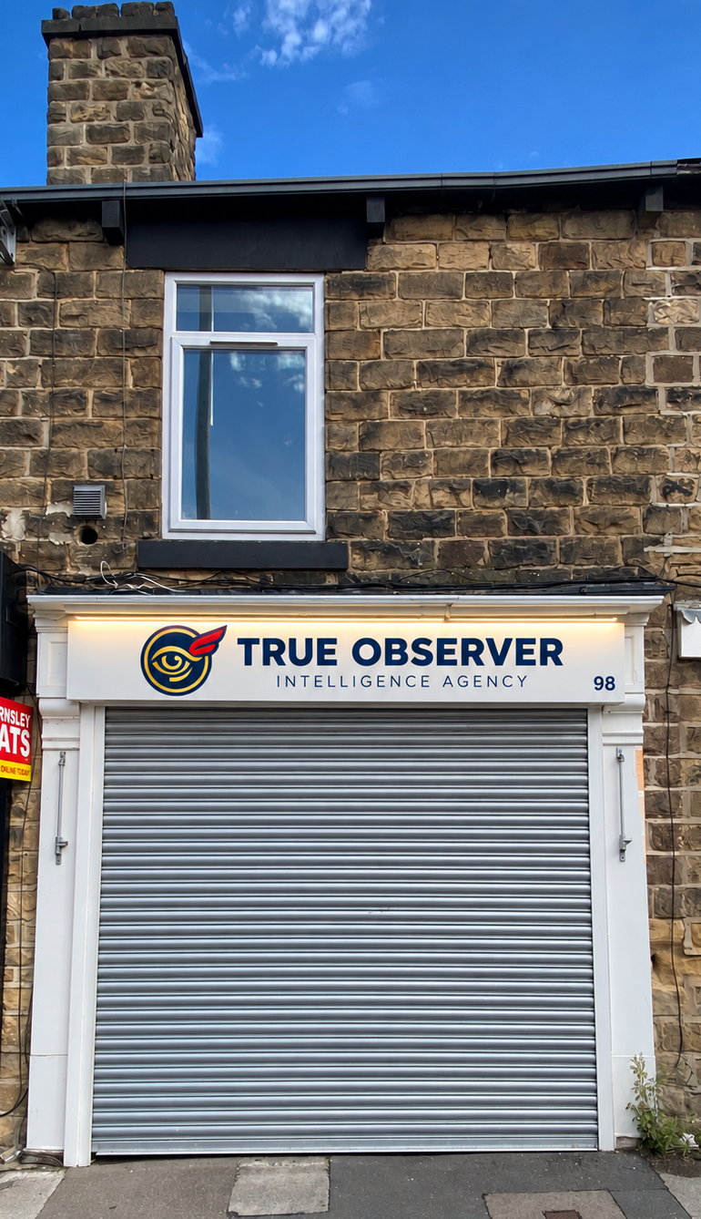 True Observer office at 98 Sheffield Road, Barnsley